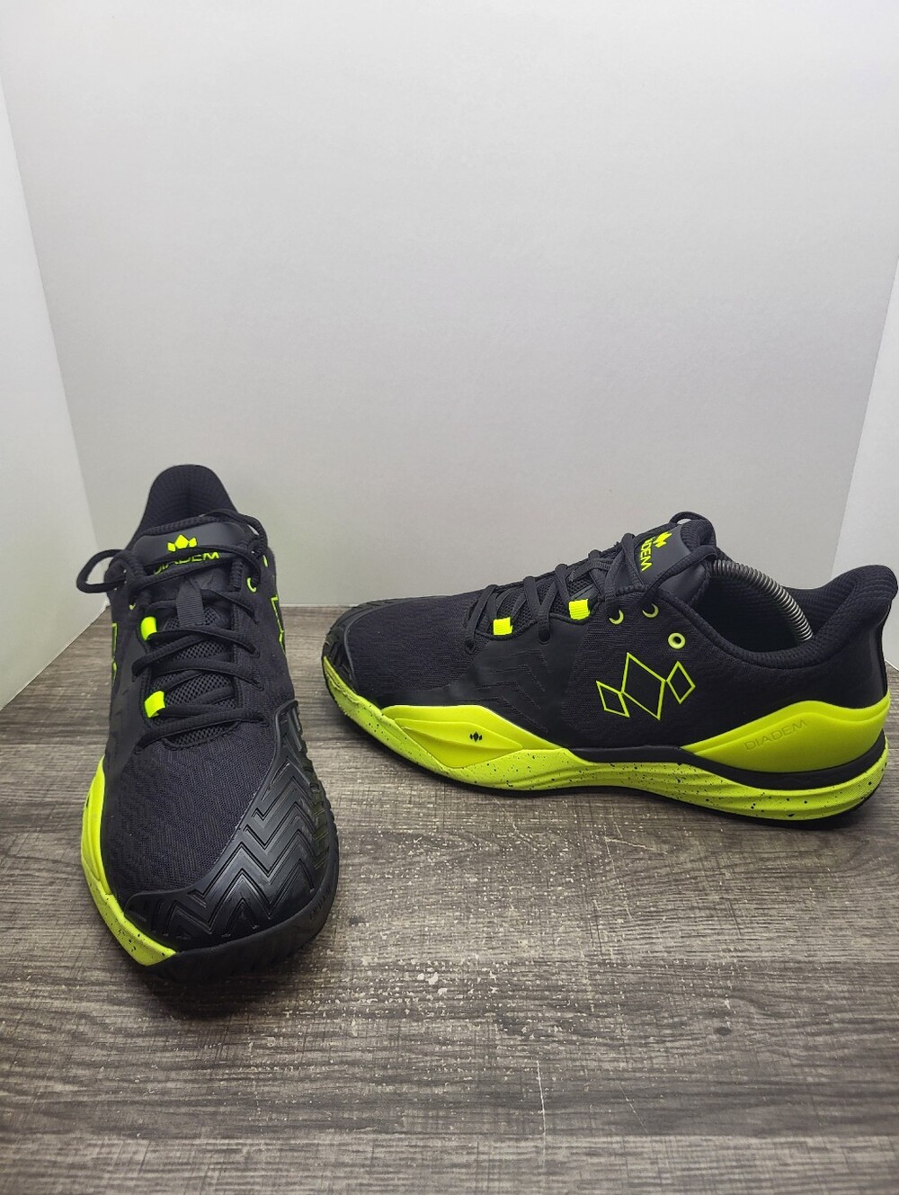 Diadem Court Burst Hard Court Black/Yellow Pickleball Shoe Men's Size 11